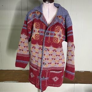 Cozy Multicolor Knit Women's Sweater